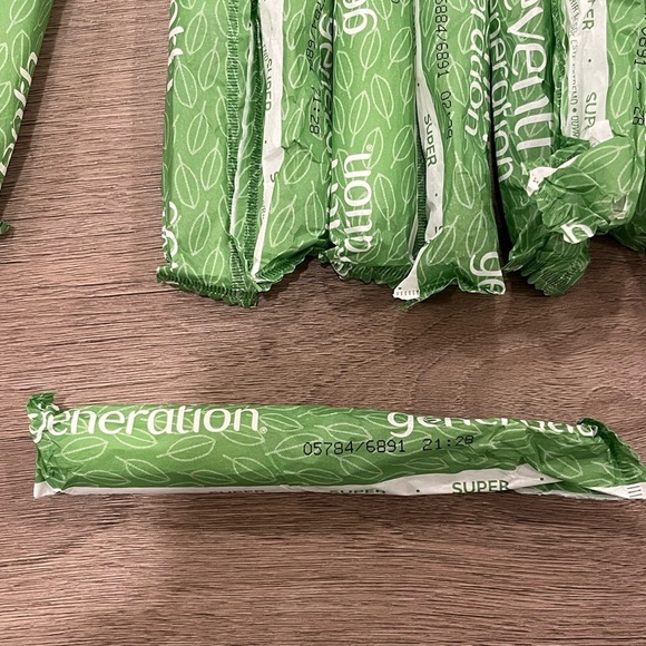 New Bundle of 36 Seventh Generation Organic Cotton Tampons Super - Picture 2 of 2